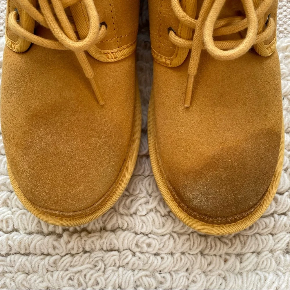 UGG girls' amber yellow Neumel II ankle boots 4
